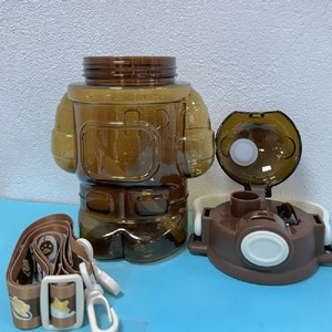 Wholesale <b>Clear</b> BPA-Free Tritan Plastic <b>Water</b> <b>Bottles</b> Custom Logo Kids Drink <b>Bottles</b> for Gym Sports for Children - Product Image 2