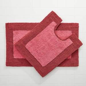 Venta al por mayor de alfombras de baño de lujo de moda de secado rápido de algodón de diseño con técnicas hechas a máquina para baños por ITHL - Product Image 1