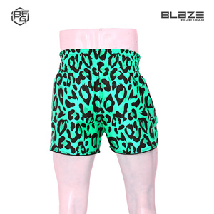 Conception personnalisée OEM Sublimation satin imprimé et broderie Kick Boxing Muay Thai Shorts MMA entraînement vêtements de combat vêtements d'arts martiaux - Product Image 4