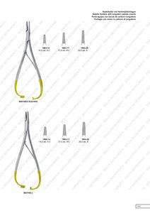 Zweifel เครื่องมือเย็บตรง18ซม. ตัวล็อคเข็มสำหรับผ่าตัดแบบแมนนวลจากเยอรมัน - Product Image 2