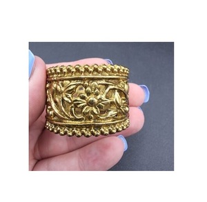 Latest Brass Napkin Ring Eco-friendly Bulk Table Decor <b>Wedding</b> Parties Use Modern Design Brass Napkin Ring - Product Image 2