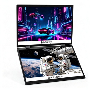 Écran double LCD <span class=keywords><strong>pas</strong></span> <span class=keywords><strong>cher</strong></span> 2026, étendu avec support en métal, moniteur triple <span class=keywords><strong>portable</strong></span> pour <span class=keywords><strong>ordinateur</strong></span> <span class=keywords><strong>portable</strong></span> - Product Image 5