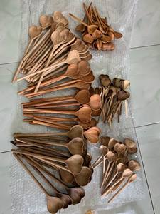 Cuchara de madera natural para cocina, utensilio seguro para el uso diario y pedidos de exportación al por mayor / Diseño personalizado aceptado a partir de 99D - Product Image 5