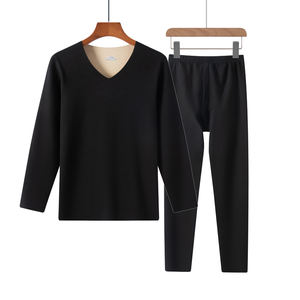 Smart Winter Couple combinaison chauffante hommes femmes deux pièces velours sous-vêtement thermique écologique antistatique longs Johns - Product Image 3