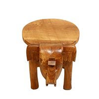 Table d'Appoint Fait à la Main de Haute Qualité Vintage en Rotin Osier Éléphant Décoration Maison Conceptions Personnalisées Vente en Gros Meilleur Prix Table d'Appoint
