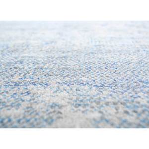 Tapis en laine et soie de bambou noué à la main Kavi gris et noir, abstrait, pour la décoration de salon d'adolescents, utilisation dans les couloirs - Eskm-01 Afterglow - Product Image 3