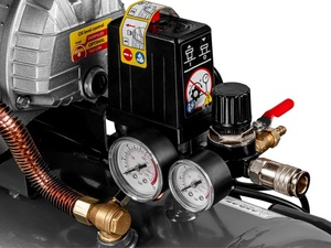 ASILAK 50L orizzontale 2.2kW portatile 2 cilindri compressore d'aria a pistone diretto 230V 50Hz - Product Image 5