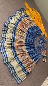 Impression numérique lehenga choli pour dames navratri vêtements fabricant taux Designer Partywear soie tissu chanyyacholi indien - Product Image 3