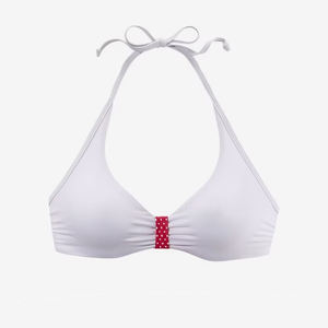 Women's Sequined Print 2-Piece Bikini Set Beachwear Swimsuit Summer Beach Pool Vacation Quick Dry Best Selling Bralette White - Product Image 2