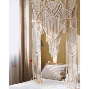 Arco de Macramé Grande para Decoración de Bodas, Elegante Adorno de Pared para Ceremonias - Product Image 2