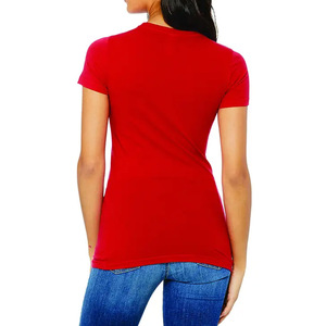 เสื้อยืดแขนสั้นสำหรับผู้หญิงเสื้อยืด100% ผ้าฝ้าย - Product Image 6