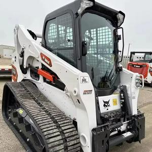 Chargeur de chenilles compact Bobcat T650 Skid Steer utilisé par Farly disponible pour l'approvisionnement - Product Image 5