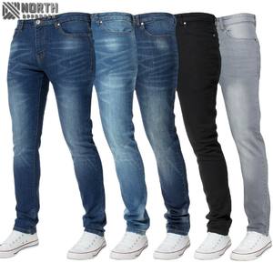 Jeans personnalisés de fabricants de denim lavé de meilleur style d'OEM dans des tissus populaires pour des commandes en gros - Product Image 2