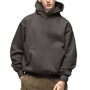 Venta al por mayor Basics Pullover Hoodies Quick Dry Men's 100% Cotton Hoodie Precio barato color personalizado Transpirable Men's Hoodie - Product Image 1