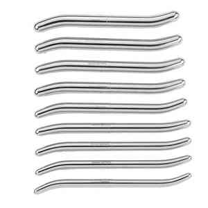 Ensemble d'instruments de dilatation urétrale à double extrémité Caronia Surgical Hegar de haute qualité, personnalisé, 14 pièces, en acier inoxydable - Product Image 1