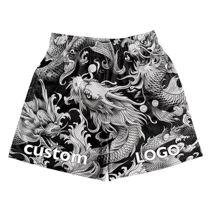 Latest Design <b>Men's</b> 100% Polyester Sublimated <b>Shorts</b> High Quality Double Layer with Solid Pattern 5 Inch Inseam Private Label - Product Image 1