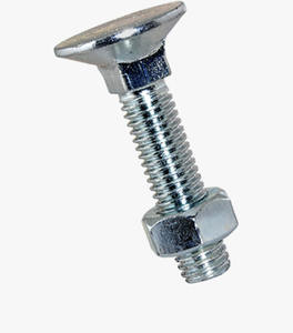 Boulon à tête hexagonale en acier allié personnalisé, finition zinguée, pour applications en bois, fabrication OEM ODM - Product Image 5