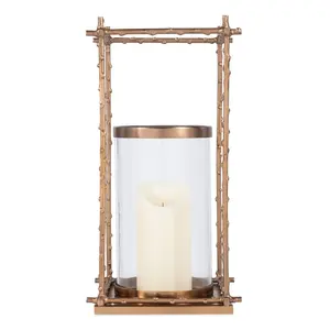 โคมไฟโลหะทำมือทันสมัยทันสมัยทันสมัยตกแต่งเทียนผู้ถือของตกแต่งโรงแรมโคมไฟโลหะที่มีจำหน่ายโดย Zahid - Product Image 1