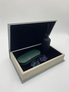 Venta al por mayor de lujo hecho a mano moderno de moda caja de libros de madera personalizable forma de flor decoración de pared para el hogar - Product Image 3