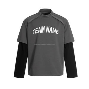 T-shirt à manches courtes double épaisseur 100% coton de haute qualité pour homme, imprimé graphique personnalisé, col rond respirant et écologique - Product Image 6