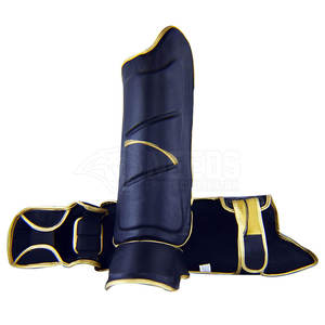 Espinillera de cuero para adultos de alta calidad para entrenamiento de boxeo Patrón de impresión único Mejor precio - Product Image 3