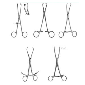 Fibula Kemik Tutma Forsepsi 22cm Glenoid Delici Forsepsi 17cm Hafifçe Kavisli Sivri Uçlu Reil Kemik Tutma Forsepsi 17cm 7'' - Product Image 1