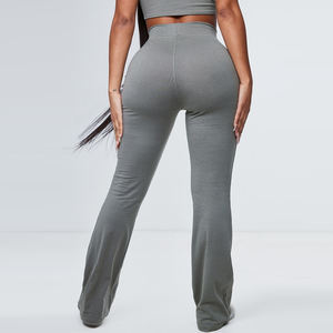 Survêtements imprimés évasés pour femmes grande taille, best-seller, lavage à l'acide, 100% coton, sweat-shirt et pantalon, poids lourd pour la saison hivernale - Product Image 2