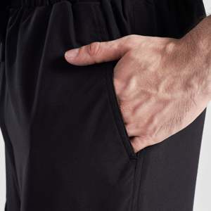 Pantalon de survêtement évasé surdimensionné pour homme, noir, 100 % coton, avec logo personnalisable et fermeture éclair décorative, taille XL, coloré - Product Image 5