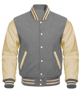 High Quality College Men's Varsity Jacket Customized OEM Unique Design Winter CollegeBaseballjacket for men - Product Image 1