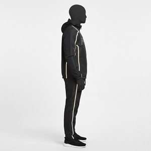 High Quality Eco-Friendly Oversized Streetwear Solid Track <b>Suit</b> Nylon 2 Piece Jogging Sets Reflective Windbreaker <b>Jacket</b> - Product Image 5