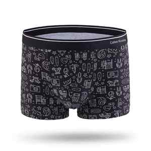 Sous-vêtements respirants pour hommes Coton Stretch Fit Prix d'usine Marque privée Commande en gros Tissu doux Confort quotidien Production rapide - Product Image 4