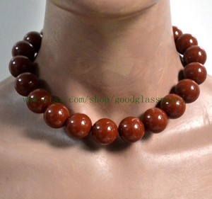 สร้อยคอลูกปัดธรรมชาติ sodalite, สร้อยคอลูกปัดกลมเรียบขนาด8มม. ทำด้วยมือคริสตัลสร้อยคอลูกปัดเครื่องประดับ - Product Image 1