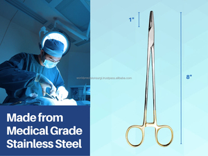 Juego de Instrumentos Manuales para Portaagujas Mayo Hegar de WORLD PRECISION SURGICAL, Carburo de Tungsteno, 200 mm, Certificado CE, Modelo WPS-PH-123 - Product Image 5