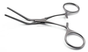 Juego de Pinzas Anguladas Pediátricas DeBakey, Instrumentos Quirúrgicos Manuales de Acero Inoxidable para Cirugía Pediátrica de Precisión - Product Image 6