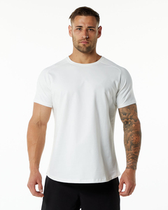 Camisetas personalizadas de alta calidad en blanco para hombre, camiseta hecha de algodón para hombre, venta al por mayor, Camiseta 100% de algodón con cuello redondo para hombre, camiseta de alta calidad - Product Image 1
