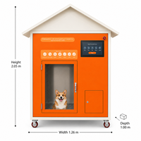 Estación de Lavado de Mascotas Automática de Autoservicio las 24 Horas, Máquina de Lavado de Perros con Sistema de Pago Inteligente y Operación sin Personal