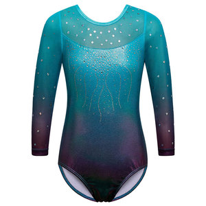 ชุดลีโอตาร์ดออกกำลังกายสำหรับผู้หญิง ดีไซน์ทันสมัย เหมาะสำหรับการฝึกซ้อมและการแสดง ผลิตจากผ้าเนื้อนุ่ม ระบายอากาศได้ดี ใช้ได้กับยิมนาสติก การเต้น และฟิตเนส - Product Image 1