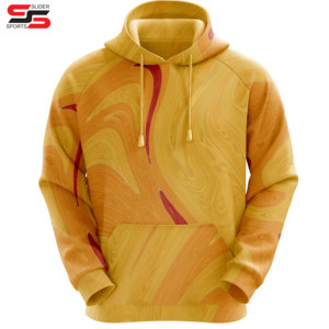 Sudaderas con capucha personalizadas Sublimación Sudaderas con capucha de lana pesada 100% Poliéster para deportes - Product Image 4