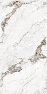 Qutone's Montblack 1200x2400mm Acabado en seda Azulejos de pared de mármol de baño directo Fabricante de baldosas de cerámica India - Product Image 4