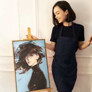 Tablier de cuisine sans manches BEAM 100% polyester non tissé, respirant, écologique, évacuant l'humidité, économiseur d'eau, unisexe, quotidien 1 - Product Image 1