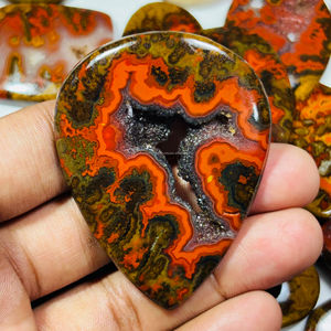 Top Grade Lâche Couture Agate Cabochon Pierres Précieuses De Haute Qualité Naturel pour Bijoux Accessoires En Gros Couture Agate Pierres Précieuses Lot - Product Image 1