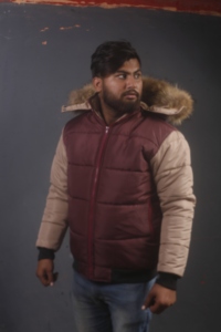 Vente en gros sur mesure Vestes d'hiver pour hommes Qualité supérieure Vêtements de rue d'extérieur Vestes d'hiver chaudes à bulles avec capuche en fourrure - Product Image 5
