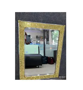 优质家居装饰墙镜大尺寸纯木金属客厅挂镜价格有竞争力