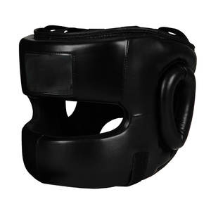 Directo de fábrica al por mayor logotipo personalizado impreso boxeo cabeza guardia protección de cuero de alta calidad para boxeadores - Product Image 5