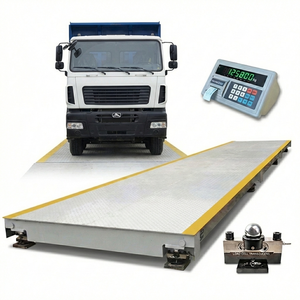 Pont-bascule électronique 18×3m 100 tonnes Système de pesage pour camions et véhicules lourds - Product Image 1