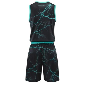 <b>Men's</b> kit <b>Basketball</b> Jerseys adult game team Short sleeve uniform training <b>Vest</b> and shorts <b>Basketball</b> adult <b>vest</b> - Product Image 5
