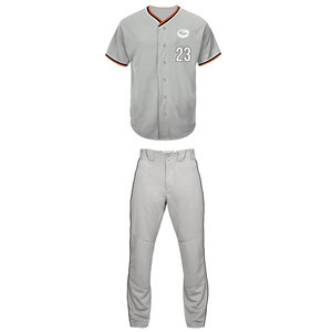 Tenues de baseball de qualité supérieure, respirantes, grandes tailles, 100 % polyester, matériau durable, sports de plein air - Product Image 1