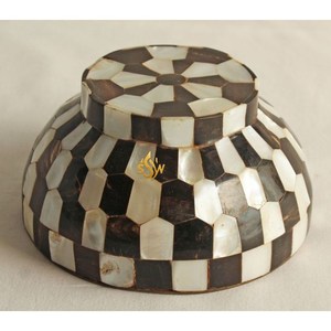 Cuenco de comida y vajilla para el hogar de forma redonda de nácar clásico, diseño de tendencia, cuenco para servir comida de hoteles de estilo japonés - Product Image 4