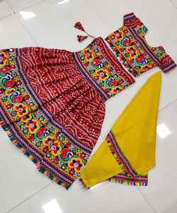 Collection de mariage indienne pour vos enfants Lahenga Choli Prix le plus bas Vêtement ethnique indien - Product Image 2