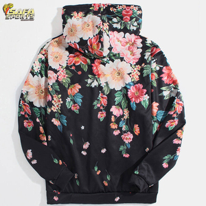 Sudadera con estampado de corazón rojo y blanco de estilo americano europeo, ropa personalizada para mujeres y hombres, sudaderas con capucha teñidas lisas de invierno - Product Image 2